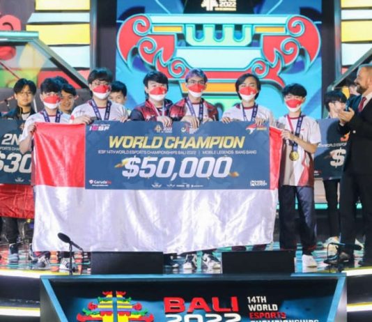 Bikin bangga! Indonesia Raih Juara Mobile Legends pada Kejuaraan Esport Dunia 2022