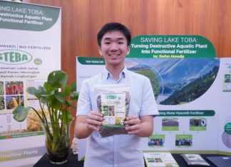 Misi Siswa SMA Selamatkan Danau Toba, Eceng Gondok Disulap Jadi Pupuk
