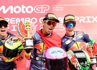 Cetak Sejarah! Pembalap Indonesia Veda Ega Pratama Raih Juara Red Bull MotoGP Rookies Cup Seri Mugello